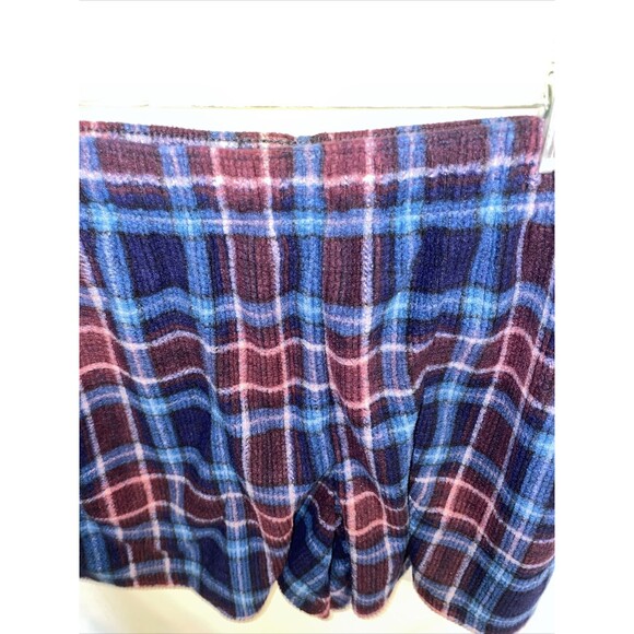 Eddie Bauer Sleep Shorts Womens Sz Small Multicolor Plaid Stretch Waist Inseam 4 - Picture 3 of 12